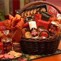 A Grand World of Thanks Gourmet gift basket