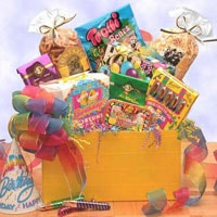 Gift Box to Say Happy Birthday - Fine Gifts La Bella Basket Company