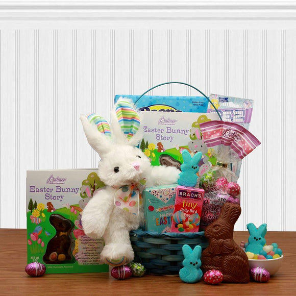 Bunny Love Easter Gift Basket - Fine Gifts La Bella Basket Company