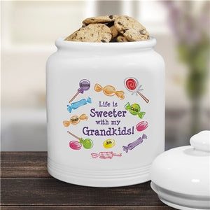 Life Is Sweeter Cookie Jar