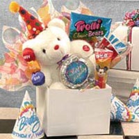 Birthday Care Package - Fine Gifts La Bella Basket Company