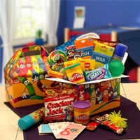 Kids Just Wanna Have Fun Care Gift Box - Fine Gifts La Bella Basket Company