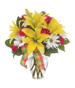Spring Bouquet Flower Bouquet - Fine Gifts La Bella Basket Company