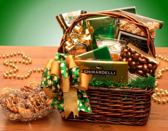 The Luck O The Irish Gift Basket