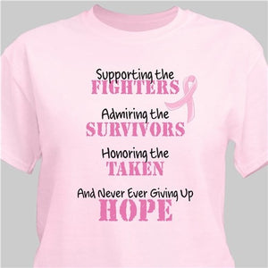 Breast Cancer Fighter T Shirt
