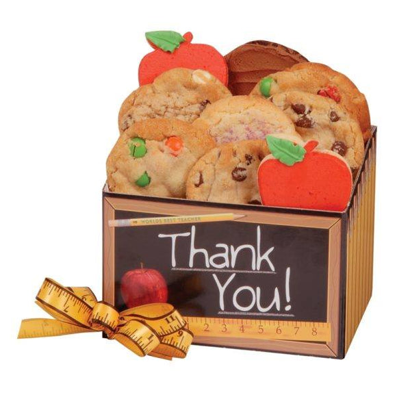 Thank You 12 Cookies - Fine Gifts La Bella Basket Company