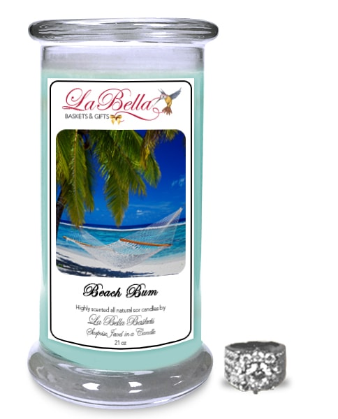 Beach Bum Scented Jewelry Candles