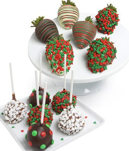 Strawberries and Cake Pops