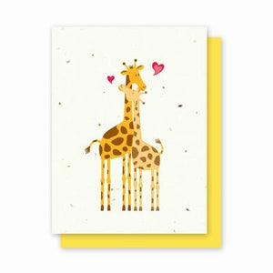 Giraffes in Love - 4 Pack - Fine Gifts La Bella Basket Company