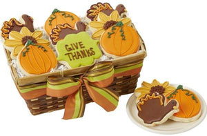 Give Thanks Cookies - Fine Gifts La Bella Basket Company