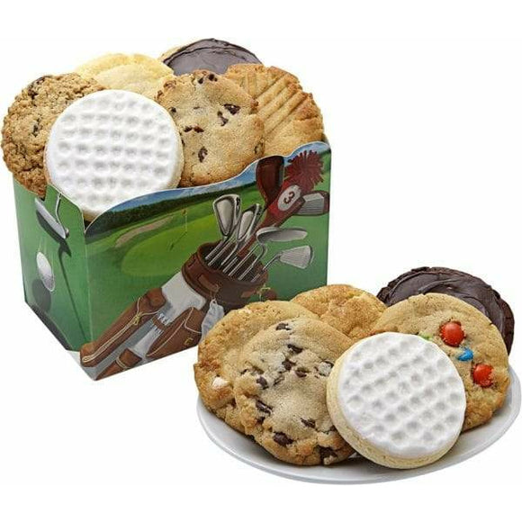 Golf Cookie Box - Fine Gifts La Bella Basket Company