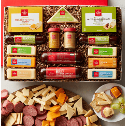 PARTY FOR THE WHOLE GANG Meats & Cheeses - Fine Gifts La Bella Basket Company