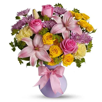 Beautiful Pastel Floral Colored Flowers