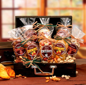 Premium Gourmet Fruit and Nuts Gift Chest