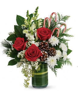 Red Green and Candy Bouquet