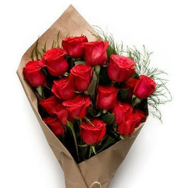 Hand Tide 18 Romance Roses - Fine Gifts La Bella Basket Company