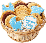 Welcome Baby Girl Or Boy 24 Cookie Basket