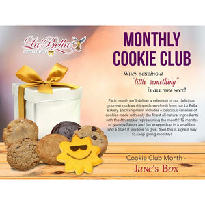 Cookie Club Membership - Fine Gifts La Bella Basket Company
