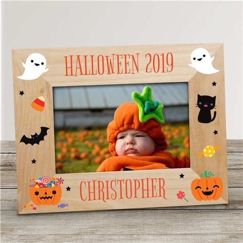 Halloween Wooden Picture Frame