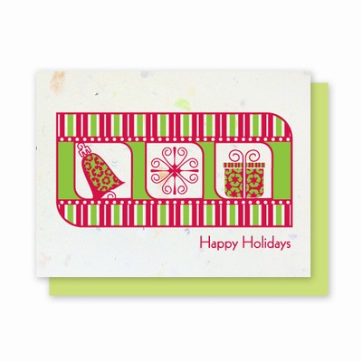 Happy Holidays Junk Mail Plantable Greeting Cards - 5 Pack