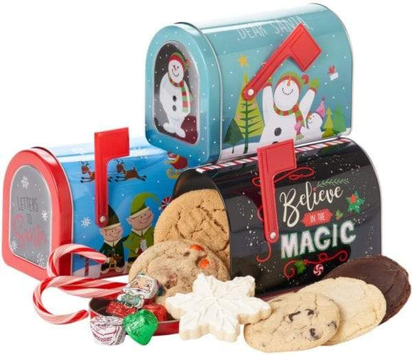 Holiday Treats Mailbox - Fine Gifts La Bella Basket Company