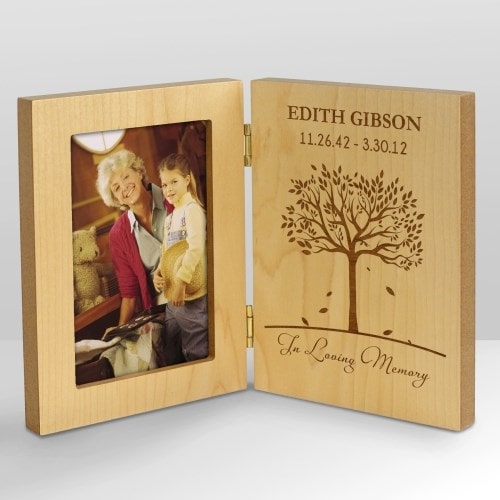 Memorial Wooden Picture Frame